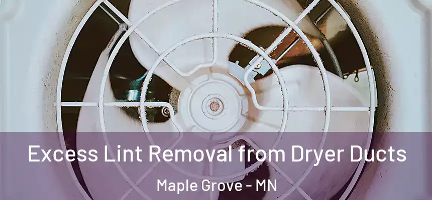  Excess Lint Removal from Dryer Ducts Maple Grove - MN